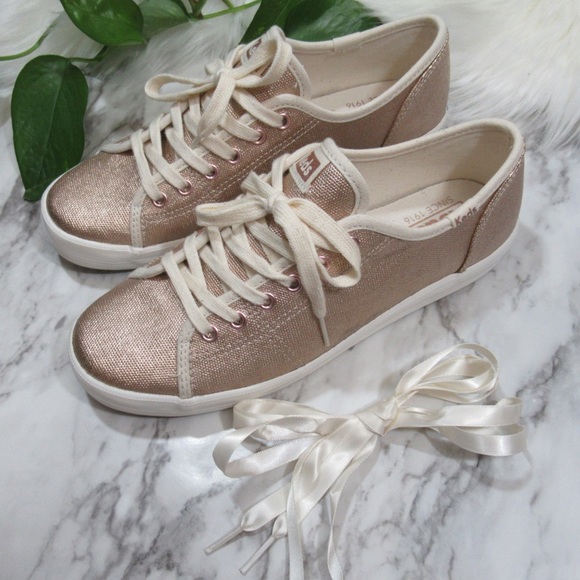 keds rose gold sneakers